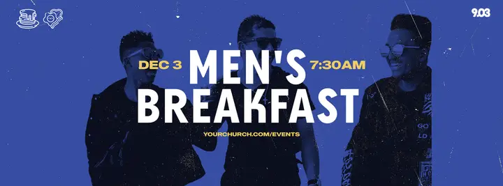 Men’s Breakfast: facebook cover