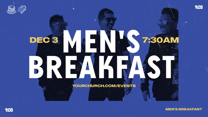 Men’s Breakfast: HD slide