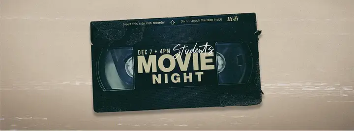 Students Movie Night: facebook cover