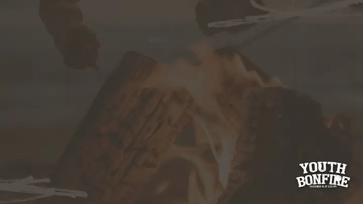 Youth Bonfire: notes slide
