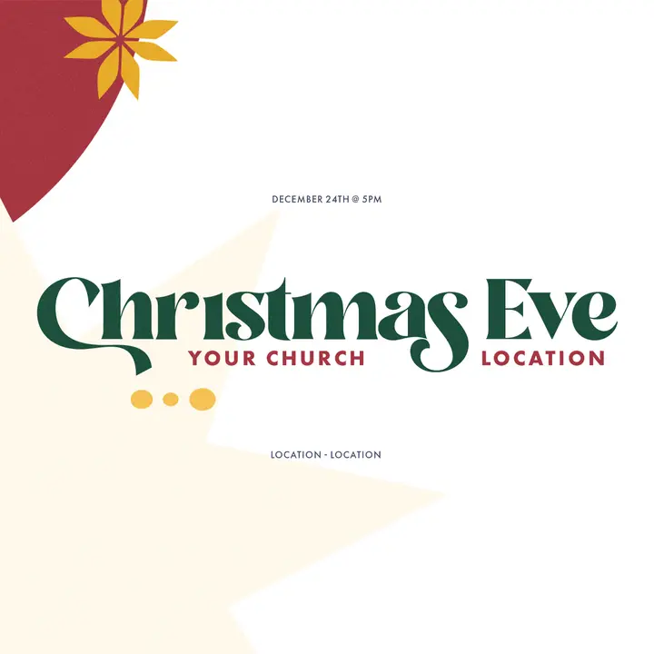 Christmas Eve: social post