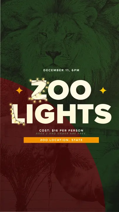 Zoo Lights: story