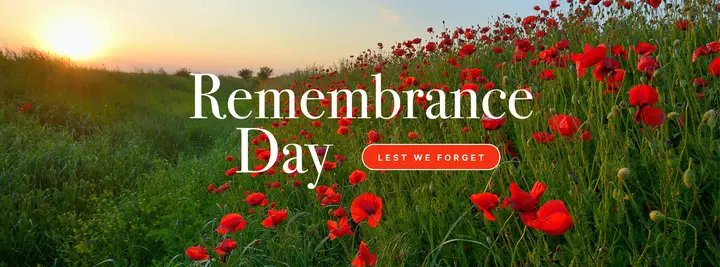 Remembrance Day: facebook cover