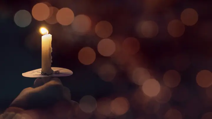Christmas Eve Candlelight Services: blank slide