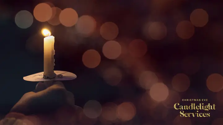 Christmas Eve Candlelight Services: notes slide