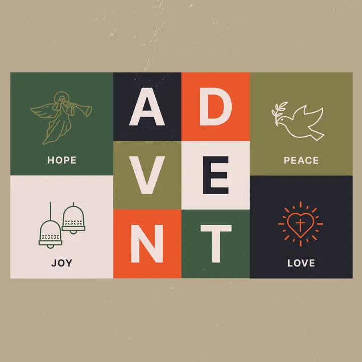 Advent Squares: social post