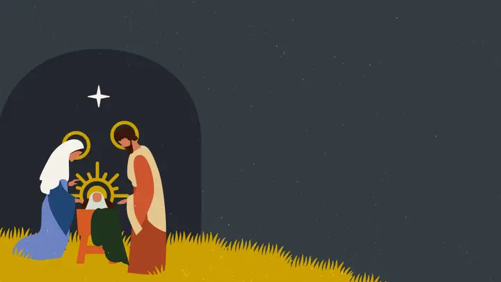 Christmas Manger: blank slide 2