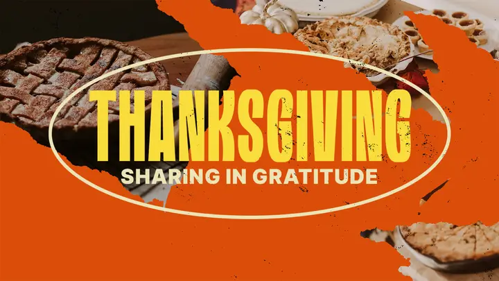 Thanksgiving Modern Pie: title slide