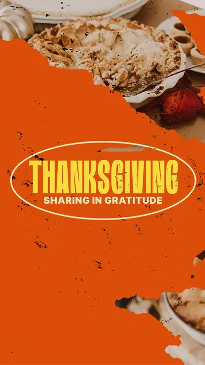 Thanksgiving Modern Pie: story