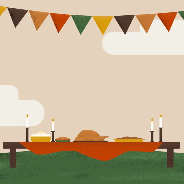 Thanksgiving Dinner: social post 2