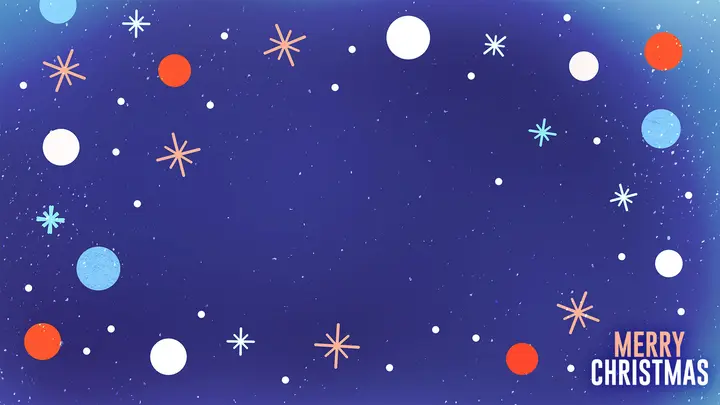 Merry Christmas Dots: notes slide