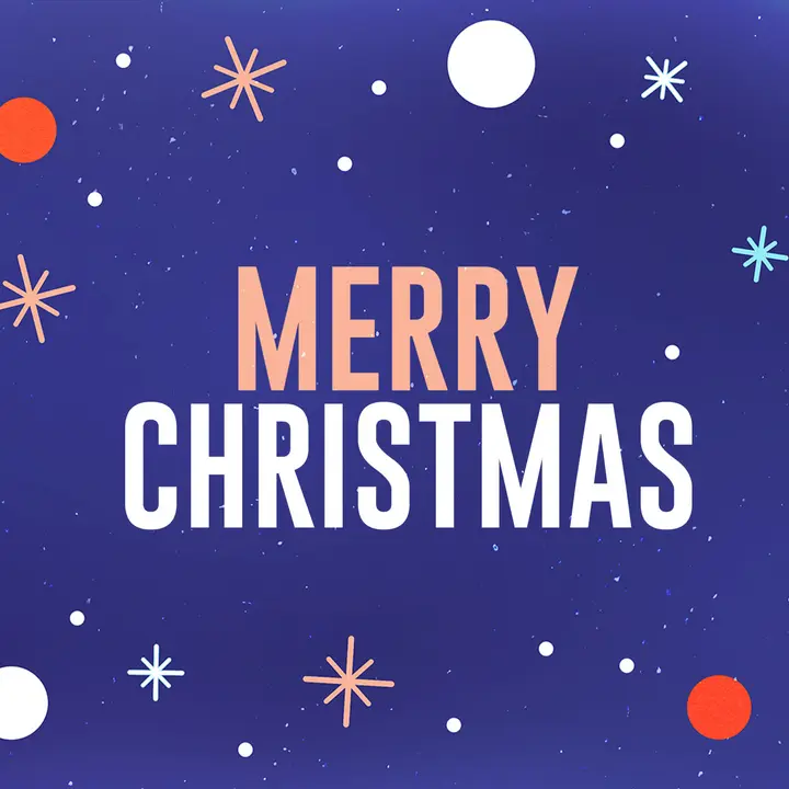 Merry Christmas Dots: social post