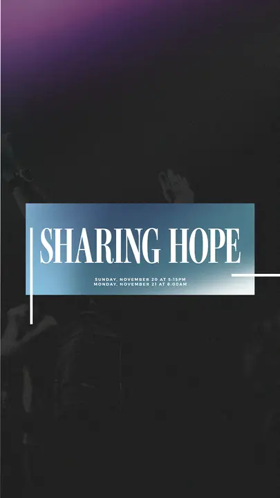 Sharing Hope: story