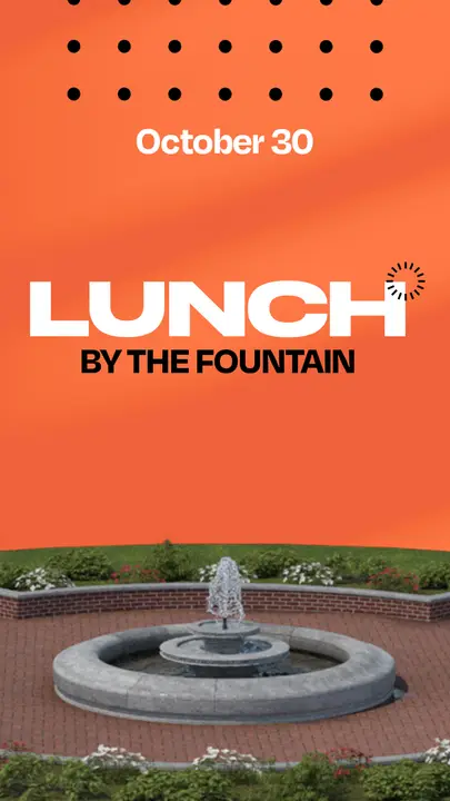 Lunch By The Fountain: story