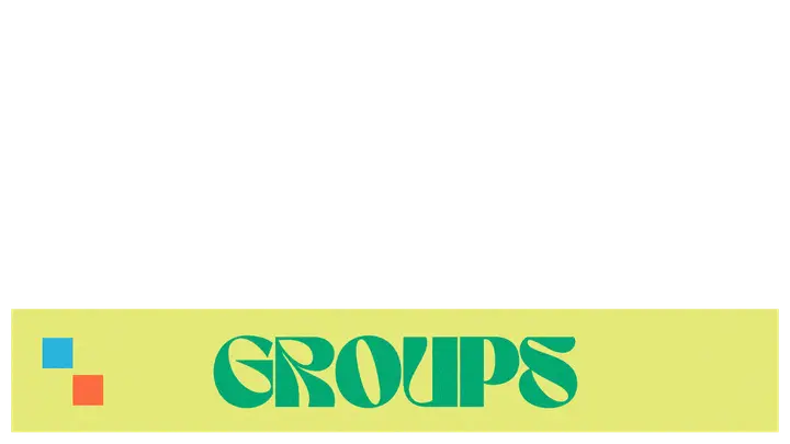 Groups: lower third