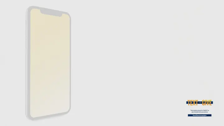 Text To Give: notes slide