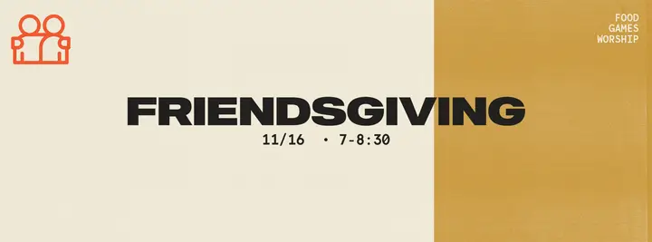 Friendsgiving: facebook cover