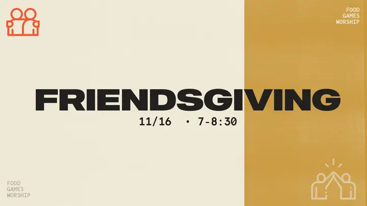 Friendsgiving: HD slide