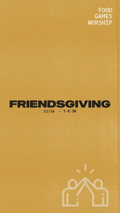 Friendsgiving: story