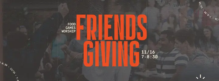 Friendsgiving: facebook cover
