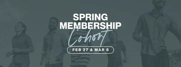 Spring Membership Cohort: facebook cover