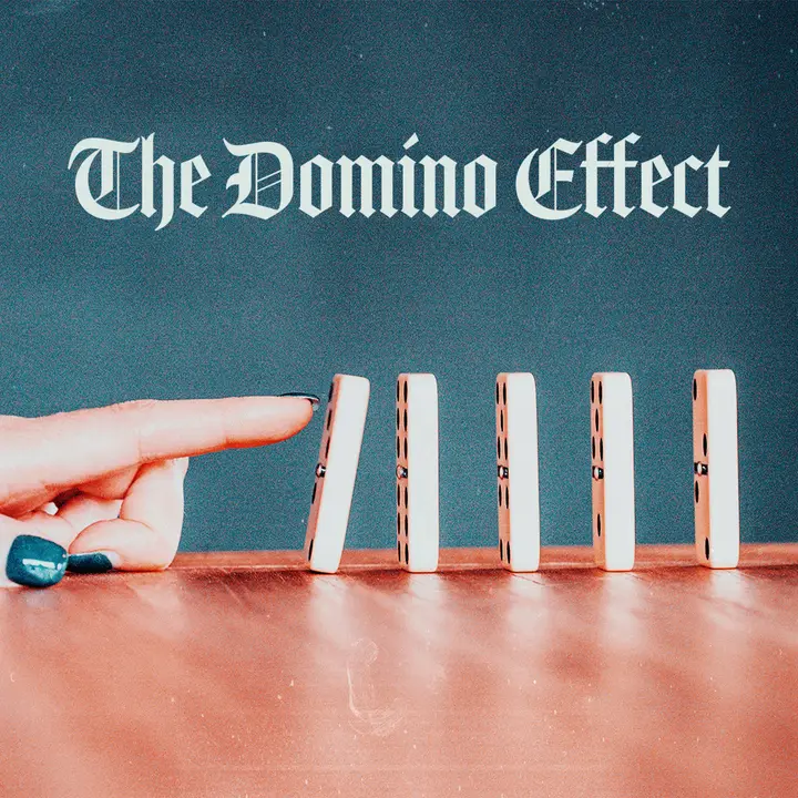 The Domino Effect: social post