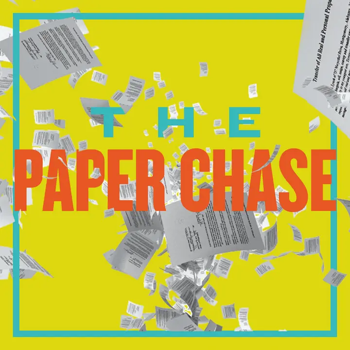 Paper Chase: social post