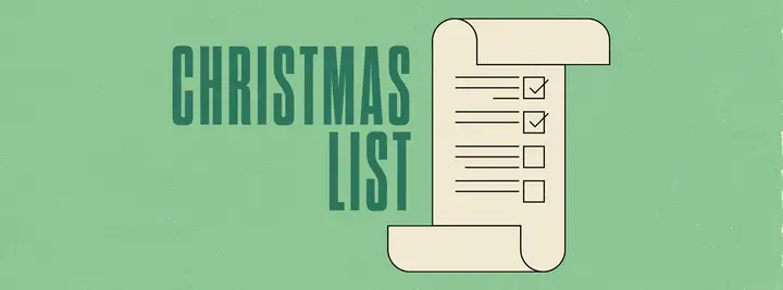 Christmas List: facebook cover