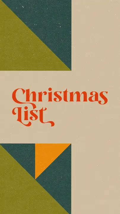 Christmas List: story