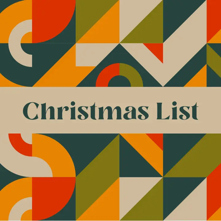 Christmas List: social post