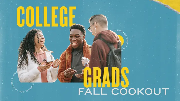 College And Grads Fall Cookout: HD slide