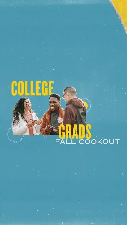 College And Grads Fall Cookout: story