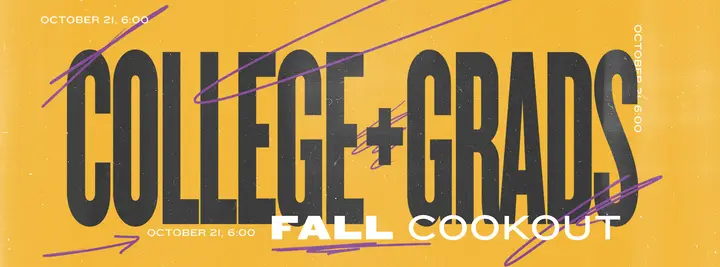 College And Grads Fall Cookout: facebook cover