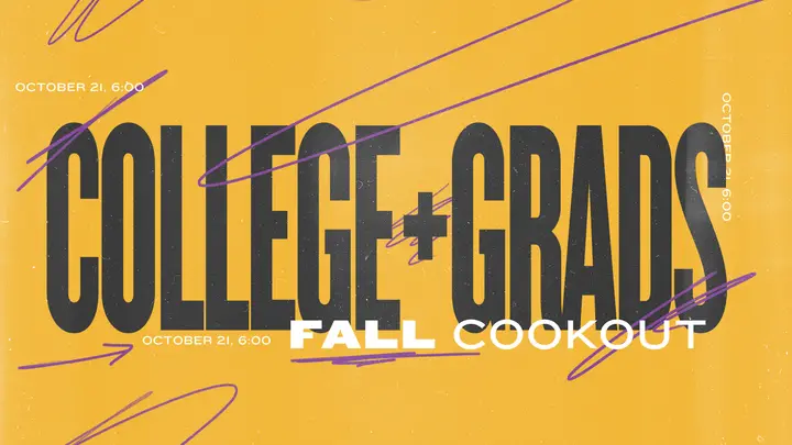 College And Grads Fall Cookout: HD slide