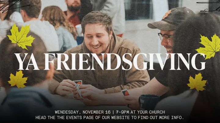YA Friendsgiving: HD slide
