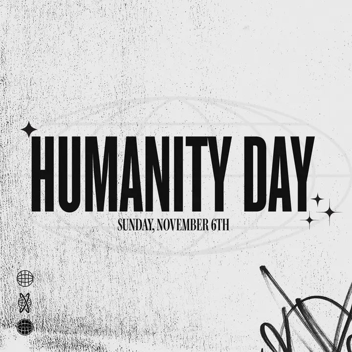 Humanity Day: social post