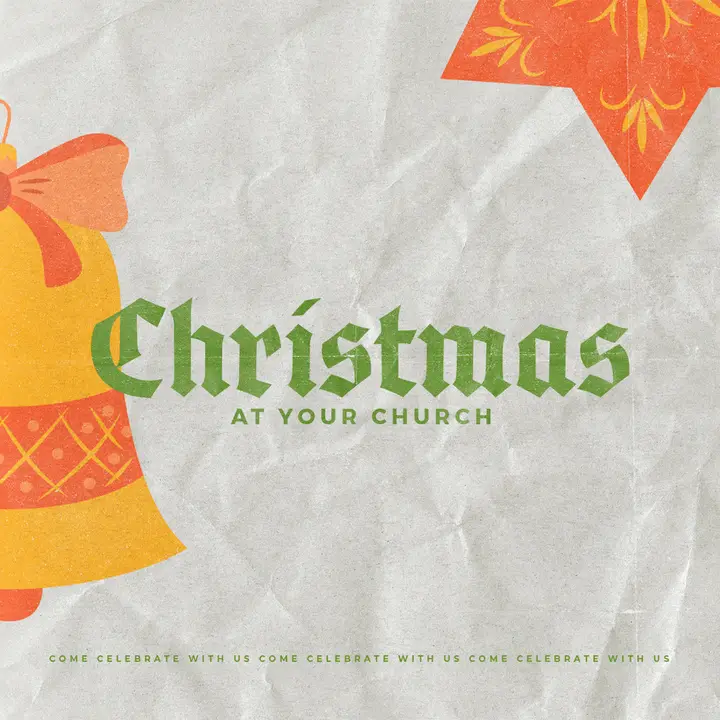 Christmas At Your Church: social post