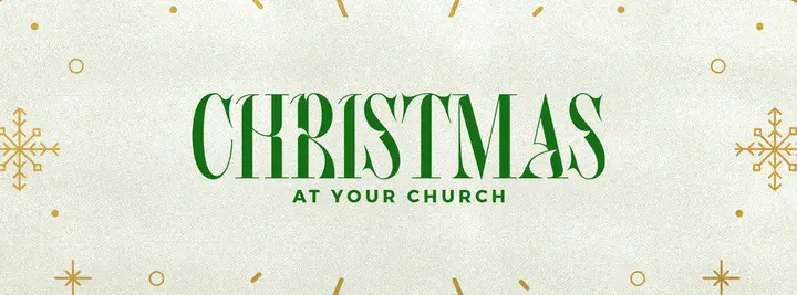 Christmas At Your Church: facebook cover