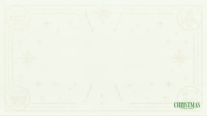 Christmas At Your Church: notes slide