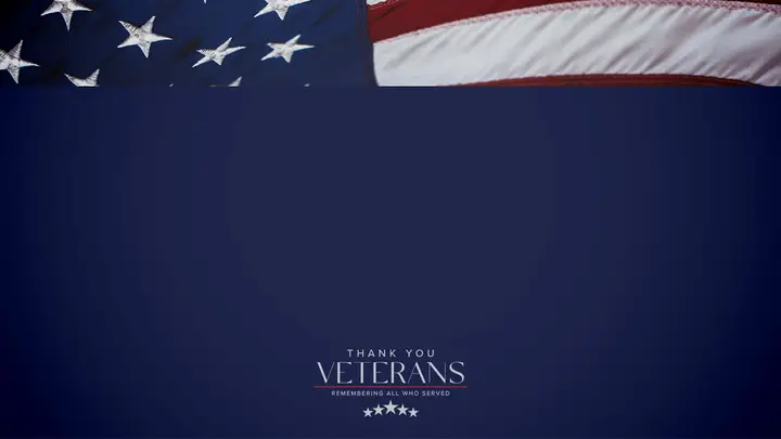 Thank You Veterans: notes slide