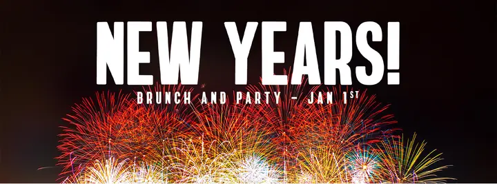 New Years Brunch And Party: facebook cover