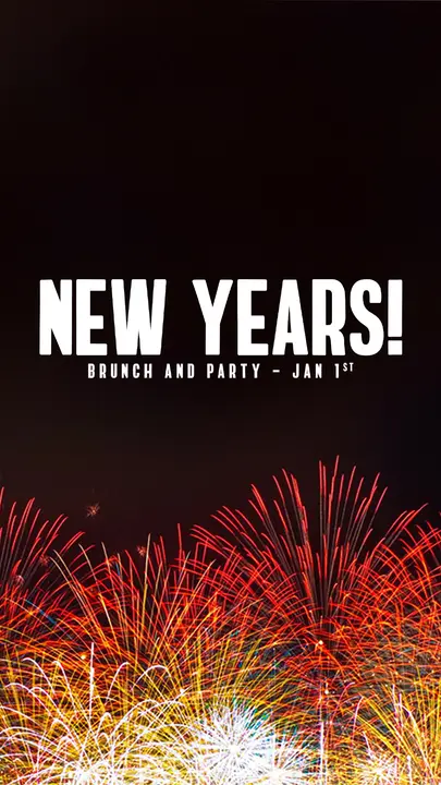 New Years Brunch And Party: story