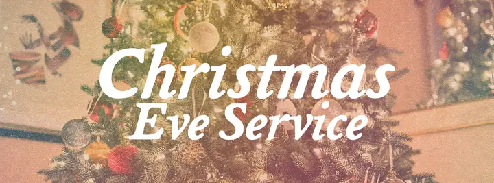 Christmas Eve Service: facebook cover
