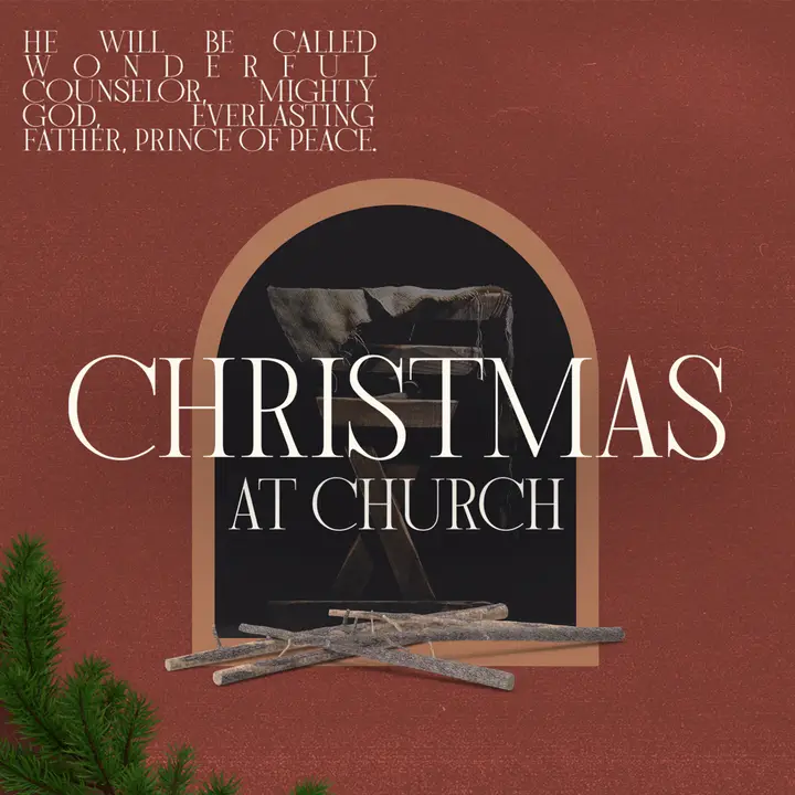 Christmas At Church: social post