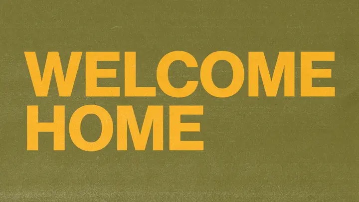 Welcome Home: HD slide