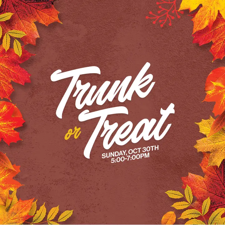 Trunk Or Treat: social post
