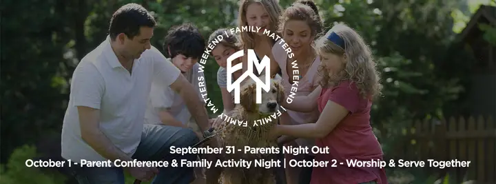 Family Matters Weekend: facebook cover
