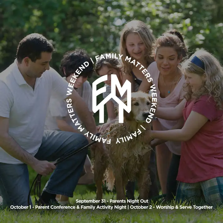 Family Matters Weekend: social post