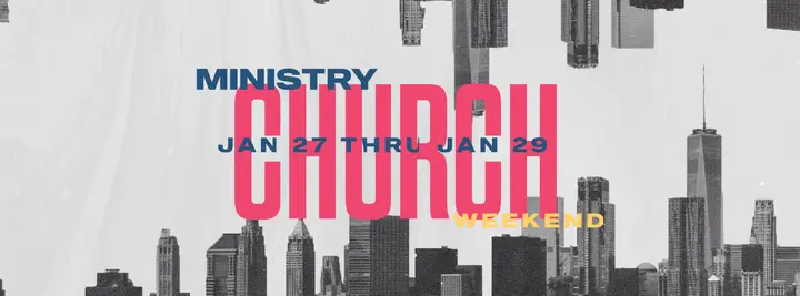 Church Weekend: facebook cover