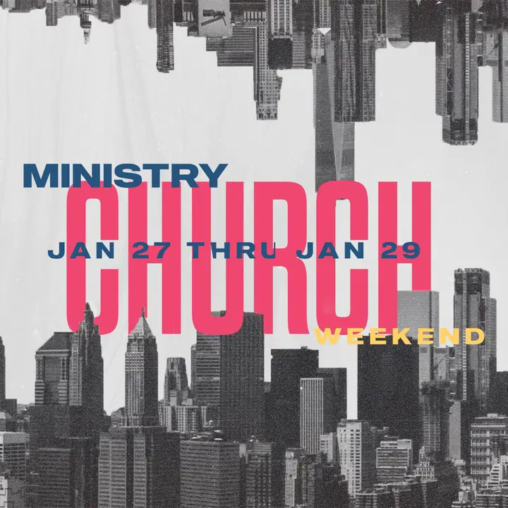 Church Weekend: social post